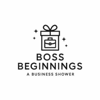 BOSS BEGINNINGS A BUSINESS SHOWER logo