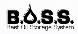 B.O.S.S. BEST OIL STORAGE SYSTEM logo