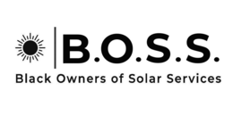 B.O.S.S. BLACK OWNERS OF SOLAR SERVICES logo