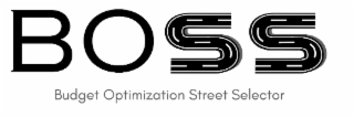 BOSS BUDGET OPTIMIZATION STREET SELECTOR logo