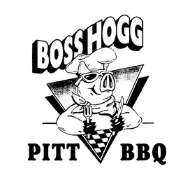 BOSS HOGG PITT BBQ logo