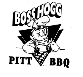 BOSS HOGG PITT BBQ logo