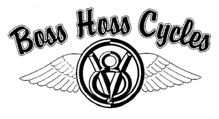 BOSS HOSS CYCLES V8 logo