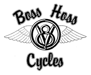 BOSS HOSS V8 CYCLES logo