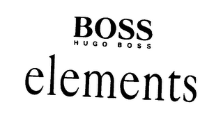 BOSS HUGO BOSS ELEMENTS logo