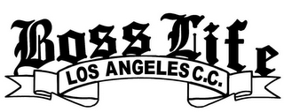 BOSS LIFE LOS ANGELES C.C. logo