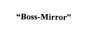"BOSS-MIRROR" logo