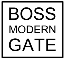 BOSS MODERN GATE logo