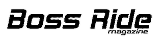 BOSS RIDE MAGAZINE logo