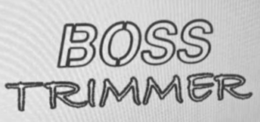 BOSS TRIMMER logo
