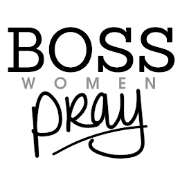 BOSS WOMEN PRAY logo