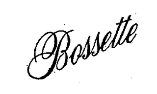 BOSSETTE logo