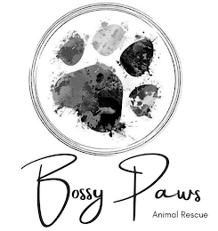 BOSSY PAWS ANIMAL RESCUE logo