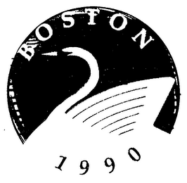 BOSTON 1990 logo