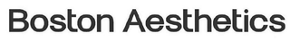 BOSTON AESTHETICS logo