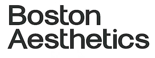 BOSTON AESTHETICS logo