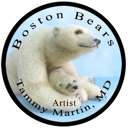 BOSTON BEARS ARTIST TAMMY MARTIN, MD logo