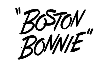 "BOSTON BONNIE " logo