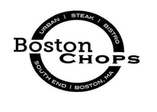 BOSTON CHOPS URBAN STEAK BISTRO SOUTH END BOSTON, MA logo