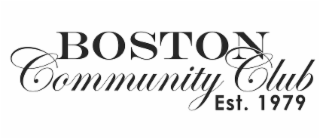 BOSTON COMMUNITY CLUB EST. 1979 logo