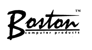 BOSTON COMPUTER PRODUCTS logo