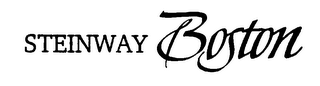 BOSTON DESIGNED BY STEINWAY & SONS logo