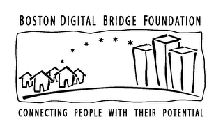 BOSTON DIGITAL BRIDGE FOUNDATION CONNECTING PEOPLE WITH THEIR POTENTIAL logo
