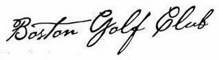 BOSTON GOLF CLUB logo
