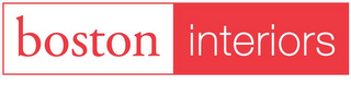 BOSTON INTERIORS logo