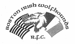 BOSTON IRISH WOLFHOUNDS R.F.C. logo