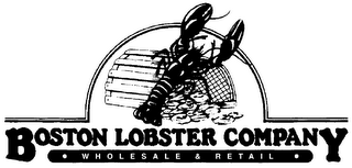BOSTON LOBSTER COMPANY WHOLESALE & RETAIL logo