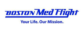 BOSTON MEDFLIGHT YOUR LIFE. OUR MISSION. logo