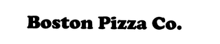 BOSTON PIZZA CO. logo