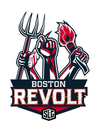 BOSTON REVOLT SLG logo