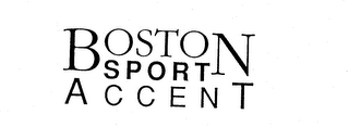 BOSTON SPORT ACCENT logo