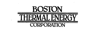BOSTON THERMAL ENERGY CORPORATION logo