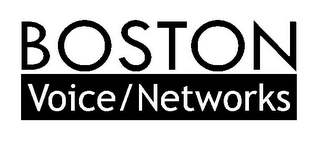 BOSTON VOICE/NETWORKS logo