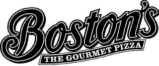 BOSTON'S THE GOURMET PIZZA logo