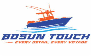 BOSUN TOUCH EVERY DETAIL, EVERY VOYAGE logo