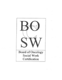 BOSWC BOARD OF ONCOLOGY SOCIAL WORK CERTIFICATION logo