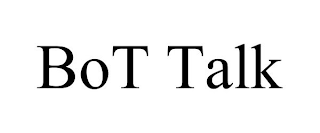 BOT TALK logo