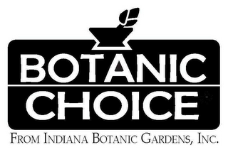 BOTANIC CHOICE FROM INDIANA BOTANIC GARDENS, INC. logo