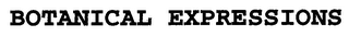 BOTANICAL EXPRESSIONS logo