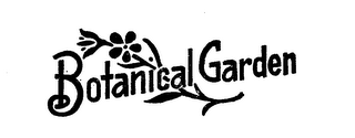 BOTANICAL GARDEN logo
