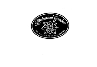 BOTANICAL GARDEN THE ESSENCE OF AROMATHERAPY logo