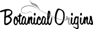 BOTANICAL ORIGINS logo