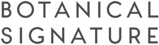 BOTANICAL SIGNATURE logo