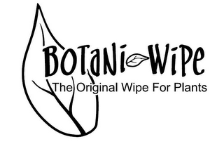 BOTANIWIPE THE ORIGINAL WIPE FOR PLANTS logo