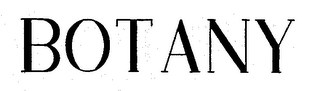 BOTANY logo