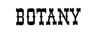 BOTANY logo